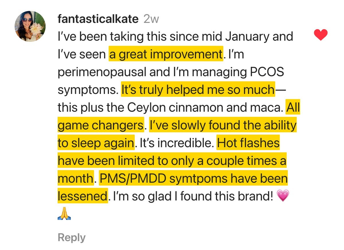 Customer testimonial