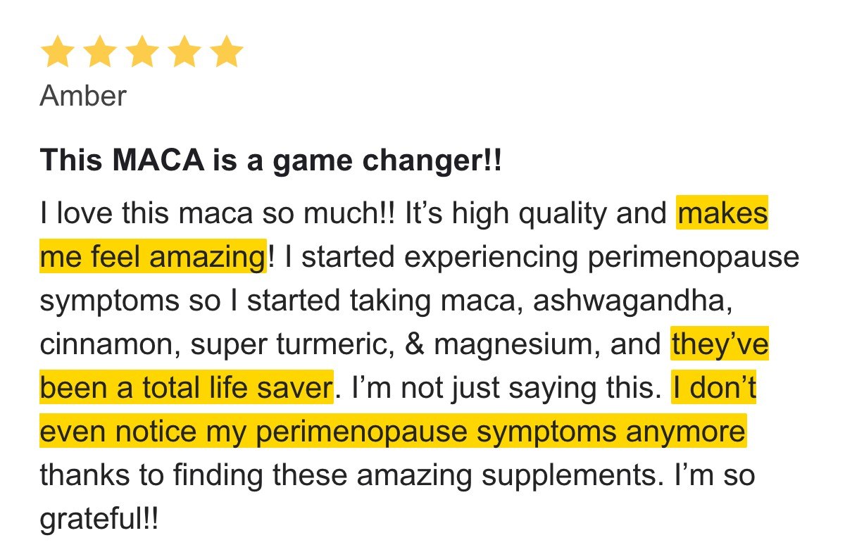 Customer testimonial